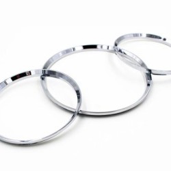 Δαχτυλίδια καντράν για Opel Astra H (2004-2009) - χρωμίου