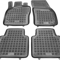 Λαστιχένια πατάκια Rezaw Plast για SKODA Kodiaq I (2016-2024) / SEAT Tarraco (2018+) / VW Tiguan Allspace (2017-2024) - τύπου σκαφάκι - 4τμχ.