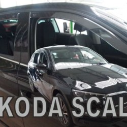 Ανεμοθραύστες για Skoda SCALA 5D (2019+) - 4 τμχ εμπρός και πίσω