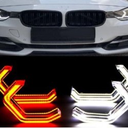 Δαχτυλίδια angel eyes για BMW F30 - U-Design - με 2 χρώματα και λειτουργία φλας (λευκό και κίτρινο) Δαχτυλίδια angel eyes για BMW F30 - U-Design - με 2 χρώματα και λειτουργία φλας (λευκό και κίτρινο)