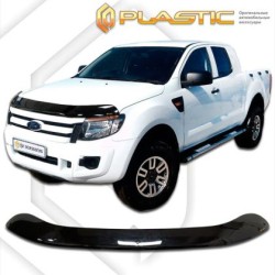 Ανεμοθραύστης καπό για Ford Ranger Rap Cab (2011–2015) - CA Plast Ανεμοθραύστης καπό για Ford Ranger Rap Cab (2011–2015) - CA Plast
