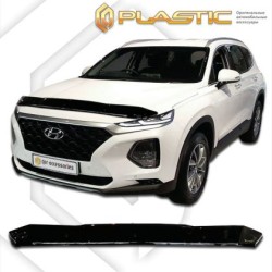 Ανεμοθραύστης καπό για Hyundai Santa Fe (2018+) - CA Plast Ανεμοθραύστης καπό για Hyundai Santa Fe (2018+) - CA Plast