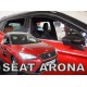 Ανεμοθραύστες για Seat Arona (2017+) 5 πορτο - 4 τμχ εμπρός και πίσω