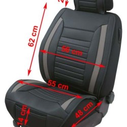 Κάλυμμα καθισμάτων Petex "Tripolis" - μάυρο - 1τμχ. πολυεστέρα Κάλυμμα καθισμάτων Petex "Tripolis" - μάυρο - 1τμχ. πολυεστέρα