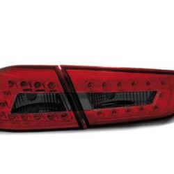 Πίσω φανάρια led για Mitsubishi Lancer (2008+) - φιμέ - σετ 2τμχ.