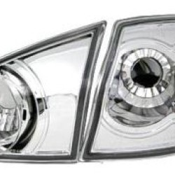 Πίσω φανάρια led Alfa Romeo 147 - chrome - σετ 2τμχ.