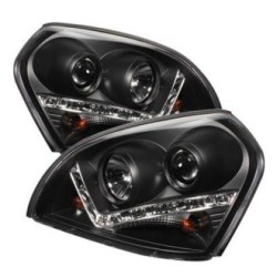 Φανάρια εμπρός led για Hyundai Tucson (2004+) - μαύρα , με λάμπες (Η1) - σετ 2τμχ. Φανάρια εμπρός led για Hyundai Tucson (2004+) - μαύρα , με λάμπες (Η1) - σετ 2τμχ.