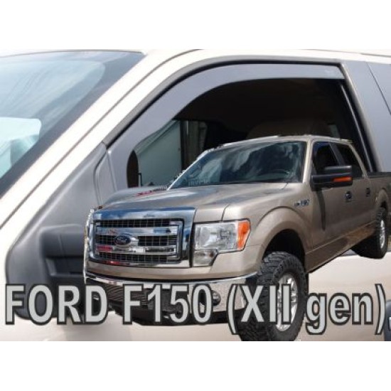 Ανεμοθραύστες για FORD F150 XLT 4D (2008-2014) - 2 τμχ. εμπρός