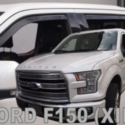 Ανεμοθραύστες για FORD F150 XLT 4D (2014+) - 4 τμχ. εμπρός και πίσω