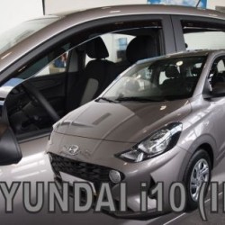 Ανεμοθραύστες για HYUNDAI I10 5D (2019+) - 4 τμχ. εμπρός και πίσω