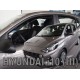 Ανεμοθραύστες για HYUNDAI I10 5D (2019+) - 4 τμχ. εμπρός και πίσω