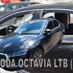 Ανεμοθραύστες για SKODA OCTAVIA IV (2020+) Ltb 5d - 4 τμχ. εμπρός και πίσω