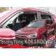 Ανεμοθραύστες για SSANGYONG KORANDO IV (2019+) - 4 τμχ. εμπρός και πίσω