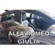 Ανεμοθραύστες για Alfa Romeo Giulia (2016+) - 4 τμχ. εμπρός και πίσω