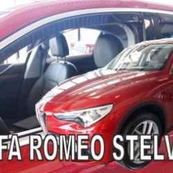 Ανεμοθραύστες για Alfa Romeo Stelvio (2017+) - 4 τμχ. εμπρός και πίσω Ανεμοθραύστες για Alfa Romeo Stelvio (2017+) - 4 τμχ. εμπρός και πίσω