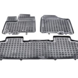 Λαστιχένια πατάκια Rezaw Plast για TOYOTA Sienna III (2010-2020) - τύπου σκαφάκι - 4τμχ.