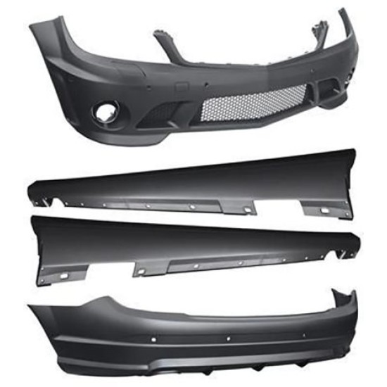 Body kit για Mercedes C-class W204 sedan (2007-2011) AMG Design