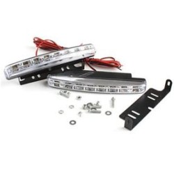 Universal led  φώτα με 8 led - 2τμχ.