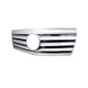 Μάσκα για Mercedes W140 (92-98) - χρωμίου