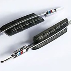 Led φλας για BMW E46 M-Look (1998-2001) / E46 Compact - φιμέ - σετ 2τμχ.
