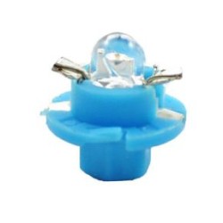 Led λάμπα τύπου B8.4D 12V/ 2W μπλε - 1τμχ.