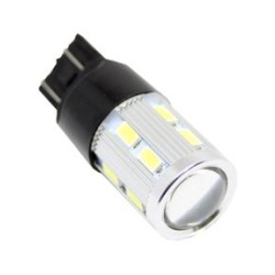 Led λάμπα τύπου Τ20 CANBUS με 16 SMD led και προτζέκτορα 5630 διπλού φωτισμού κόκκινη - 1τμχ. Led λάμπα τύπου Τ20 CANBUS με 16 SMD led και προτζέκτορα 5630 διπλού φωτισμού κόκκινη - 1τμχ.