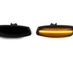 Led φλας φτερού για Peugeot 308, 3008, 5008 / Citroen C3, C4, C5, DS3, DS4 - φιμέ σετ 2τμχ. Led φλας φτερού για Peugeot 308, 3008, 5008 / Citroen C3, C4, C5, DS3, DS4 - φιμέ σετ 2τμχ.