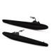 Led φλας φτερού για Alfa Romeo 159  / Brera (2006+) / Spider (2006+) / Lancia Delta / Ypsilon - φιμέ με τρεχούμενο φλας - σετ 2τμχ.
