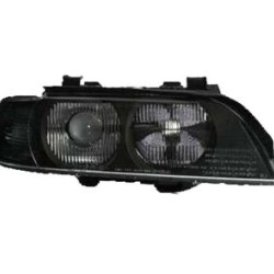 Φανάρια εμπρός για BMW E39 (1995-2000) - μαύρο φλας , με λάμπες (Η1) - σετ 2τμχ. Φανάρια εμπρός για BMW E39 (1995-2000) - μαύρο φλας , με λάμπες (Η1) - σετ 2τμχ.