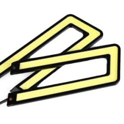 Universal led φώτα COB 14CM 12W - 2τμχ.