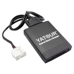 USB / MP3 Changer για Citroen C2 / C3 / C4 / C5 / C6 / C8 /  Berlingo / Jumpy / Synergie / PEUGEOT 207,307,308,407,607,806,807,1007,4007,EXPERT μετά το 2005 - με 12 pin port