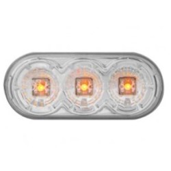 Led φλας φτερού για Vw / Ford / Seat - χρωμίου - σετ 2τμχ.