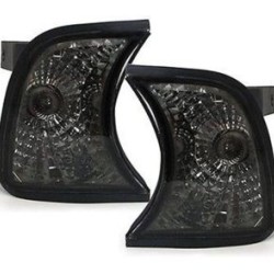 Φλας δίπλα στο φανάρι BMW E34 (1989-1995) limousine / touring - μαύρο χρωμίου - σετ 2τμχ. Φλας δίπλα στο φανάρι BMW E34 (1989-1995) limousine / touring - μαύρο χρωμίου - σετ 2τμχ.