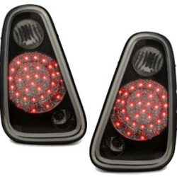 Πίσω φανάρια led για Mini (2002-004) - μαύρα - σετ 2τμχ.