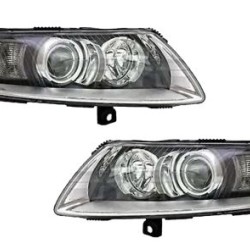 Φανάρια εμπρός angel eyes για Audi A6 (2004-2007) -μαύρο , χωρίς λάμπες (Η7) - σετ 2τμχ. Φανάρια εμπρός angel eyes για Audi A6 (2004-2007) -μαύρο , χωρίς λάμπες (Η7) - σετ 2τμχ.