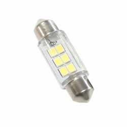 Led λάμπα για πλαφονιέρα με 6 SMD led 42 mm - 1τμχ. Led λάμπα για πλαφονιέρα με 6 SMD led 42 mm - 1τμχ.