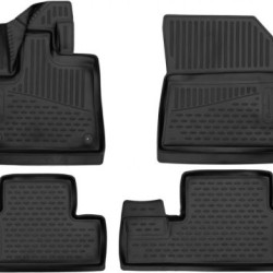 3D Λαστιχένια πατάκια για CITROEN Berlingo III / PEUGEOT Partner III / OPEL Combo E, / TOYOTA Proace City Verso (2018+) - 5 passengers 4τμχ.