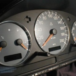 Δαχτυλίδια καντράν για Mercedes W202 (1993-1995) - silver Δαχτυλίδια καντράν για Mercedes W202 (1993-1995) - silver