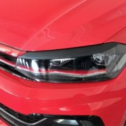 Φρυδάκια φαναριών για  VW Polo MK6 (2018+) - μαύρο