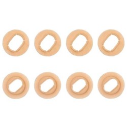 Πλαστικά κουμπώματα για στήριξη στο πάτωμα για το πατάκι - ελλειπτικά - μπεζ - 4τμχ. Πλαστικά κουμπώματα για στήριξη στο πάτωμα για το πατάκι - ελλειπτικά - μπεζ - 4τμχ.
