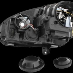 Φανάρια εμπρός για Vw Golf 5 - GTI design , χωρίς λάμπες (Η7) - σετ 2τμχ. Φανάρια εμπρός για Vw Golf 5 - GTI design , χωρίς λάμπες (Η7) - σετ 2τμχ.