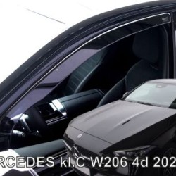 Ανεμοθραύστες για Mercedes C W206 4D (2021+) - 2 τμχ. εμπρός Ανεμοθραύστες για Mercedes C W206 4D (2021+) - 2 τμχ. εμπρός