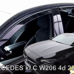 Ανεμοθραύστες για Mercedes C W206 4D (2021+) Sedan - 4 τμχ. εμπρός και πίσω Ανεμοθραύστες για Mercedes C W206 4D (2021+) Sedan - 4 τμχ. εμπρός και πίσω