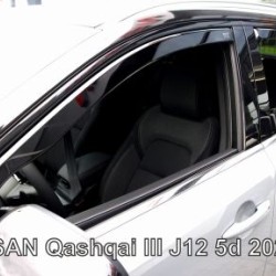 Ανεμοθραύστες για Nissan Qashqai III J12 (2021+) - 4 τμχ. εμπρός και πίσω
