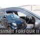 Ανεμοθραύστες για Smart Forfour II 5D (2014+) - 2 τμχ. εμπρός