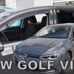 Ανεμοθραύστες για Volkswagen Golf VIII 5D (2020+) - 4 τμχ. εμπρός και πίσω Ανεμοθραύστες για Volkswagen Golf VIII 5D (2020+) - 4 τμχ. εμπρός και πίσω