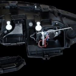 Φανάρια εμπρός led Dayline για Audi A4 (2001-2004) - chrome , χωρίς λάμπες (Η7) - σετ 2τμχ. Φανάρια εμπρός led Dayline για Audi A4 (2001-2004) - chrome , χωρίς λάμπες (Η7) - σετ 2τμχ.