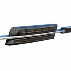Led φλας για BMW E46 / E60 / E90 M-Look (2003-2005) - φιμέ - σετ 2τμχ.
