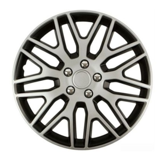 Τάσια Versaco Dakar NC Ασημί / Μαύρο - 14'' - 4τμχ.