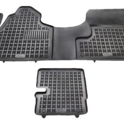 Λαστιχένια πατάκια Rezaw Plast για MERCEDES Sprinter (2006-2018) / Sprinter (2018+) - 2 seats - τύπου σκαφάκι - 3τμχ.